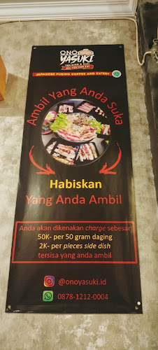 Comentarii opinii despre Onoyasuki. All you can eat Japanese fusion, coffee and Eatery