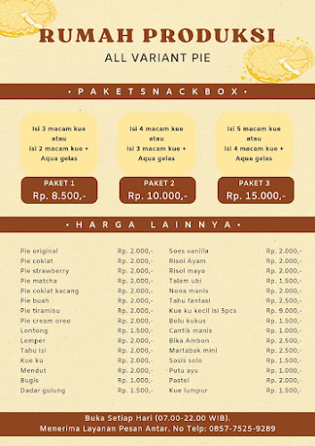 Rumah Produksi Kue