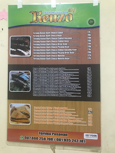 Opinii despre Terang Bulan Kenzo în Kota Denpasar - Gastronomi dan perhotelan