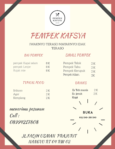 Opinii despre Rumah makan Kafsya în Kota Palembang - Gastronomi dan perhotelan