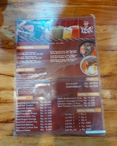 Saburo ramen padang - Kota Padang