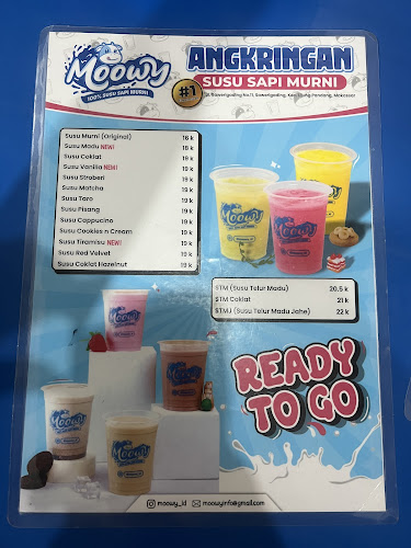 Angkringan Susu Sapi Murni 'MOOWY' - Gastronomi dan perhotelan