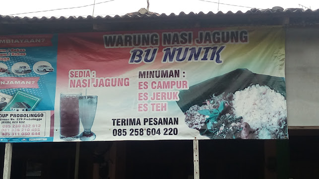 Warung Nasi Jagung Bu Nunik - Kota Probolinggo